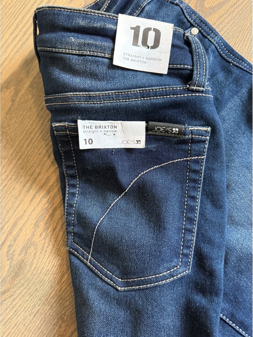 Joe's Jeans The‎ Brixton Straight + Narrow Girls' Jeans Size 10 - Picture 5 of 6